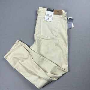 Lauren Ralph Lauren Jeans Pants Womens 18 Beige Tan Curvy Mid Rise Skinny Denim